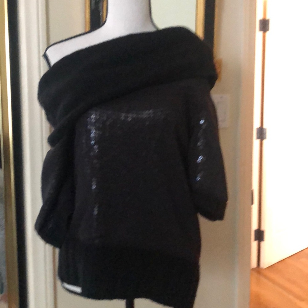 Alice and Olivia off the shoulder sweater